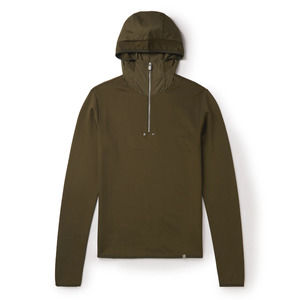1017 ALYX 9SM half-zip pullover hoodie - Olive size Large